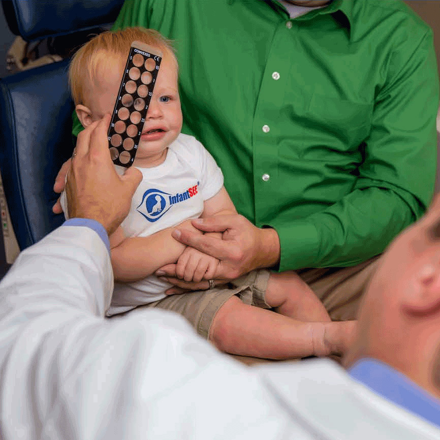 Infantsee eye exam at Bartlett Eye Clinic